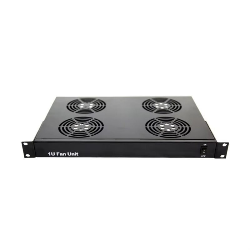 Server Rack Shelf - 4-ventilator koelunit geschikt voor standaard 19-inch