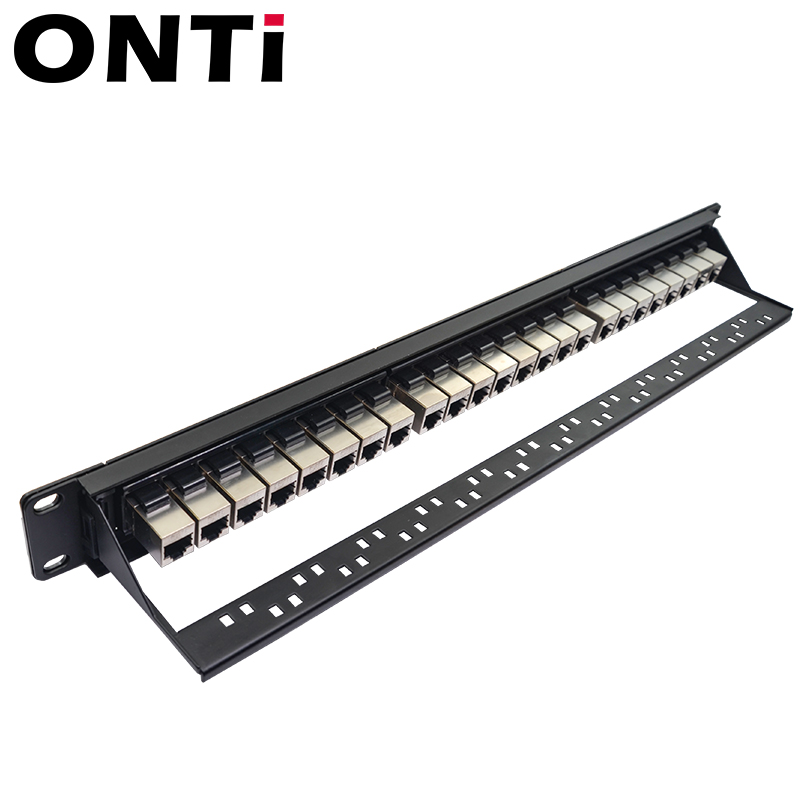 Onti 19in 1U Rack 24 Poort CAT - Server Rack Shelf recensie en prijs